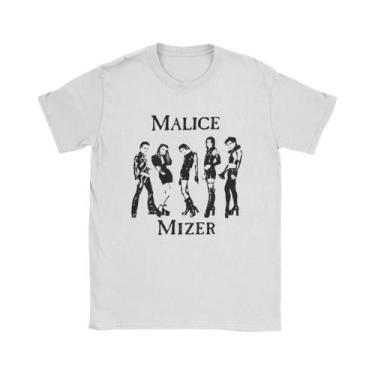 Imagem de Camisetas Vintage De Músico De Rock, Malice Mizer Band Singer, Gola Re