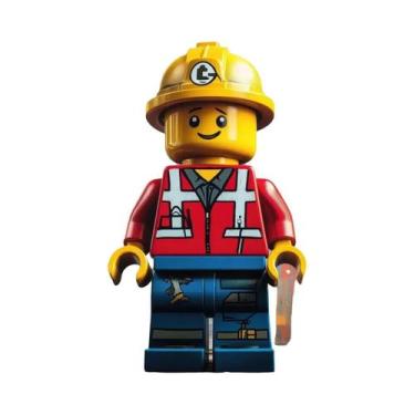 Imagem de Quadros Decorativos De Parede L-Legos Com Tema De Profissões Divertida