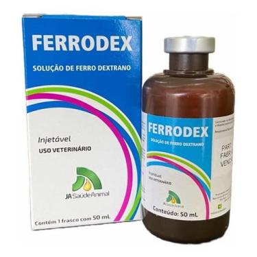 Imagem de Ferrodex 50ML - JA SAÚDE ANIMAL - JASAUDEANIMAL