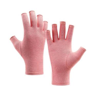 Imagem de Luvas De Compressão Para Artrite Em Algodão, Alívio Da Dor Nas Articul