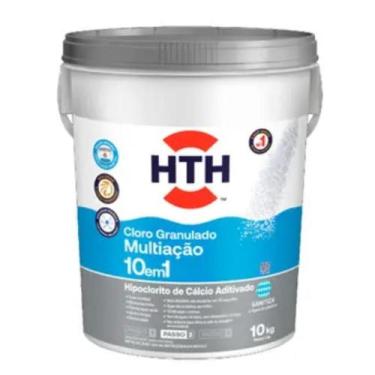 Imagem de Cloro Piscina Aditivado 10X1 Hth 10Kg