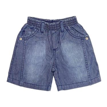 Imagem de Shorts Look Jeans Básico Jeans Masculino-Masculino