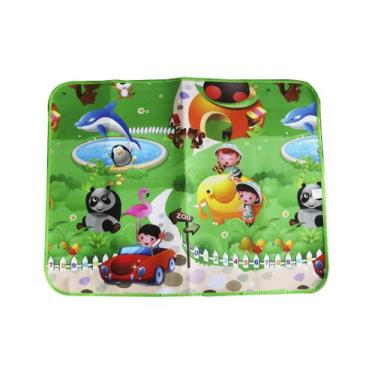 Imagem de Tapete termico infantil de eva estampado 90cm x 1.20mt - EU QUERO PRES