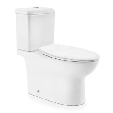 Imagem de Kit Vaso Sanitário Com Caixa Acoplada E Acessórios Lóggica Branco Doco