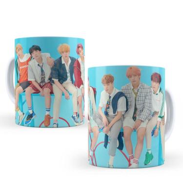Imagem de Caneca Personalizada Banda K-Pop Bts 008 325Ml