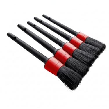 Imagem de Kit 5 Pincéis para Lavagem e Detalhamento Automotivo Cerdas Firmes 4.0 – Limpeza Interna e Externa de Carros e Motos