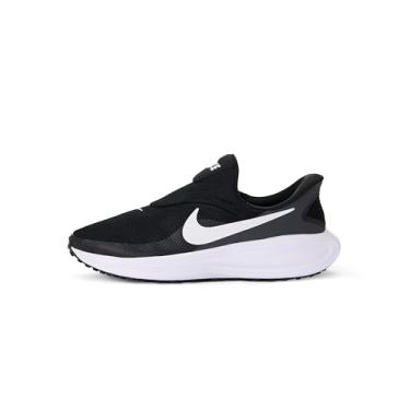 Imagem de Nike Tênis de corrida masculino Revolution 8 Road, Preto/Branco-Antracite-Lobo Cinza, 6.5 X-Wide
