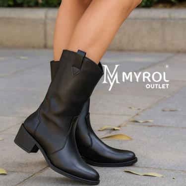 Imagem de Bota Feminina Western Country Texana Lisa Rodeio Preto