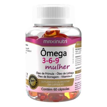 Imagem de Ômega 3-6-9 Mulher 60 Cápsulas Maxinutri