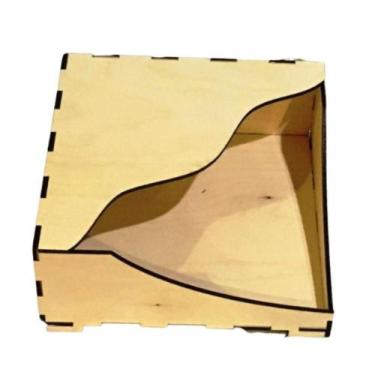 Imagem de Porta Guardanapo Em Mdf - Kit 5 Unidades - LENOBRE