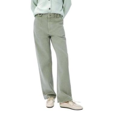 Imagem de Calça Hering Feminina Reta Em Sarja-Feminino