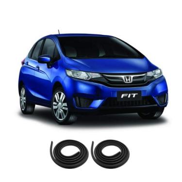 Imagem de Kit Borracha Vedação Das 2 Portas Dianteira do Honda Fit - SEM MARCA