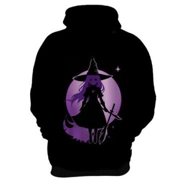 Imagem de Blusa de Frio Bruxa Halloween Púrpura 17 - Kasubeck Store, M