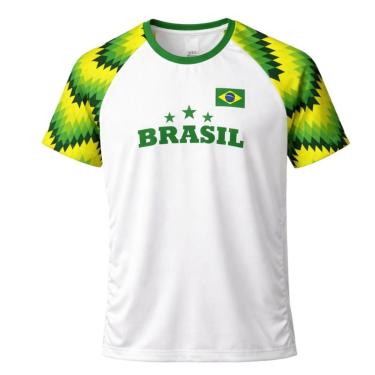Imagem de Camisa Brasil Essence Branca - Masculino-Masculino