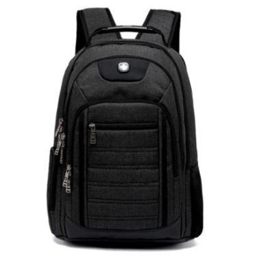 Imagem de Mochila Executiva Reforçada Bolsa Notebook Alça Ajustável-Masculino