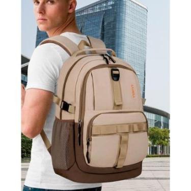 Imagem de Mochila Masculina Grande Executiva Esportiva Camping Viagem-Masculino