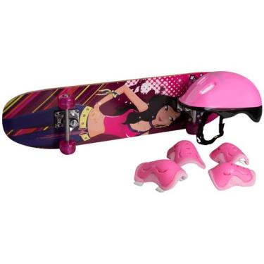 Imagem de Skate Infantil SKR-0031 com Acessórios  - Fênix
