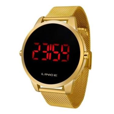 Imagem de Relogio Lince Digital Mdg4586l Pxkx Aço Masculino-Masculino