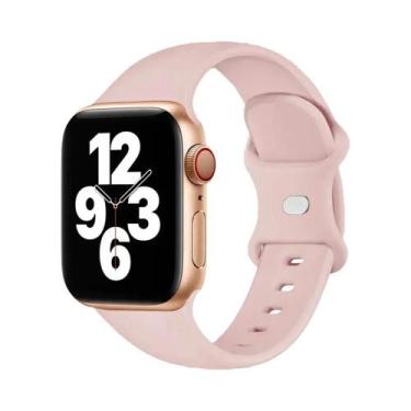 Imagem de Pulseira De Silicone De 40mm 41mm 42mm 44mm 45mm Para Apple Watch Spor