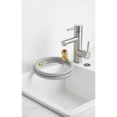 Imagem de Mangueira Gás Metálica 1,5m c/ Adaptador GLP/GN - Congratulations Stor