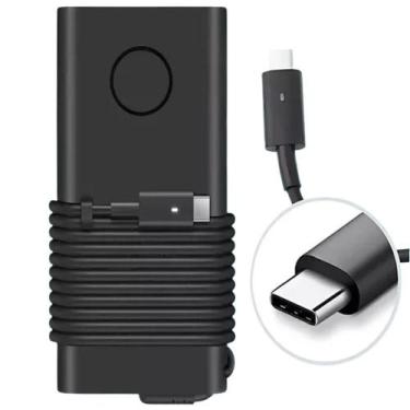 Imagem de Carregador Fonte Compatível com Notebook Dell 130w 20v Type-c Latitude