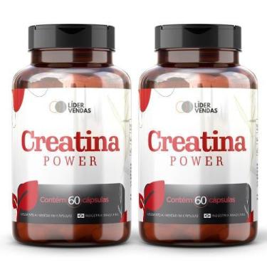 Imagem de Creatina Power 3000mg 60 Cápsulas  Suplemento para Performance, Força 