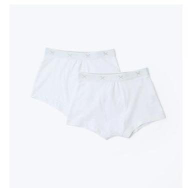 Imagem de Hering kit 2 cuecas infantil boxer branco - Hering Kids, 08, Branco
