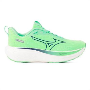 Imagem de Tênis Mizuno Base Prime Unissex, Verde claro, 44.