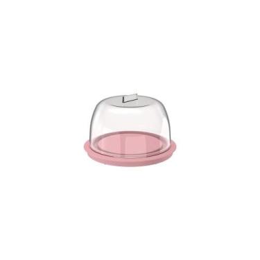 Imagem de Porta queijo minas break rosa - OU