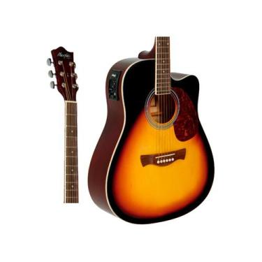 Imagem de Violao Memphis MD-18 SB Folk Eletrico Sunburst