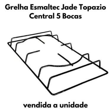 Imagem de Grelha Fogão Esmaltec Jade Topazio Central 5 Bocas Unidade