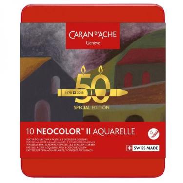 Imagem de Giz Neocolor II Aquarelável Caran d Ache Dark - Caran d'Ache