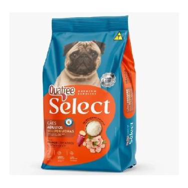 Imagem de Ração quatree select adultos raças pequenas frango 01kg