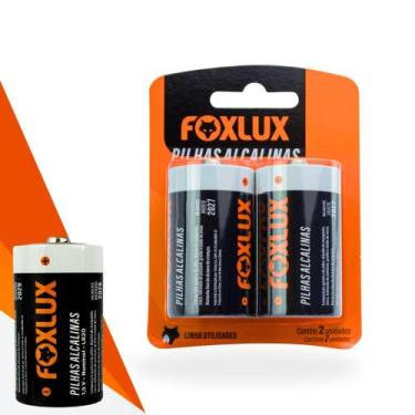 Imagem de Pilha Alcalina Média Com Blister C/2 FX - Foxlux