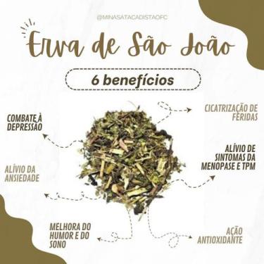 Imagem de Chá Erva de São João Premium 100 gramas - MINAS ATACADISTA