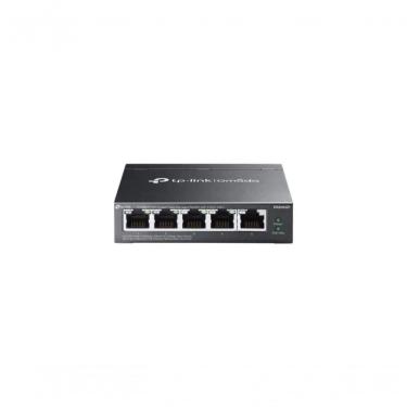 Imagem de Switch Gigabit Fácil Gerenciamento ES205GP com 5 Portas e 4 Poe+ Preto TP-Link
