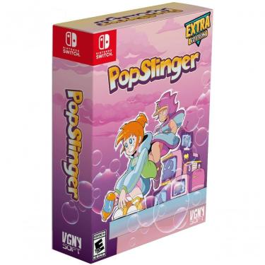 Imagem de Jogo Nintendo Popslinger Extra Edition para Nintendo Switch com Arsenal Mágico e Dublagem Completa Preto