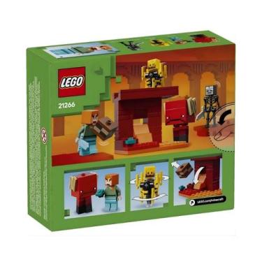 Imagem de Lego Minecraft A Batalha de Lava no Nether Original