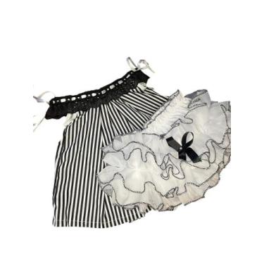Imagem de Conjunto Bunda Rica Infantil Luxo Tapa Fralda - Luxo Baby, Kit 5