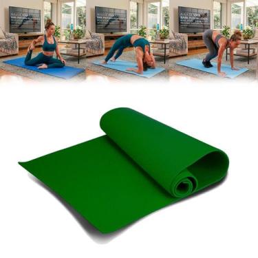 Imagem de Tapete Yoga Pilates BARI PVC Antiderrapante 173x61 Fitness