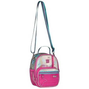 Imagem de Lancheira Térmica Clio Rebecca Bonbon Poliéster 10L Rosa e Lilás Feminina