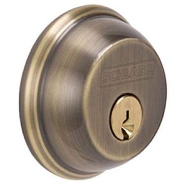 Imagem de SCHLAGE Fechadura de cilindro formiga LOCK CO B62N609, latão