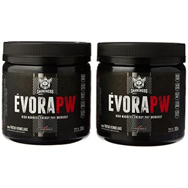 Imagem de Kit 2x Pre Treino Evora Pw Darkness 300g Integralmedica (Frutas Vermelhas)