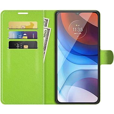 Imagem de Capa Capinha Carteira Compatível Moto G31 com tela de 6.4" polegadas Case Couro Flip - QUALIDADE TOP (Verde)