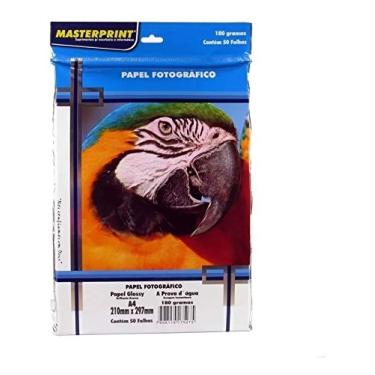 Imagem de Papel Fotográfico A4 Glossy 180g 300 Folhas Masterprint