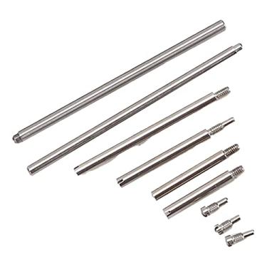 Imagem de Kit de ferramentas de reparo Piccolo, ferramenta de aço prata resistente ao desgaste Piccolos conjunto de manutenção com parafuso de 3 peças para instrumento de sopro danificado
