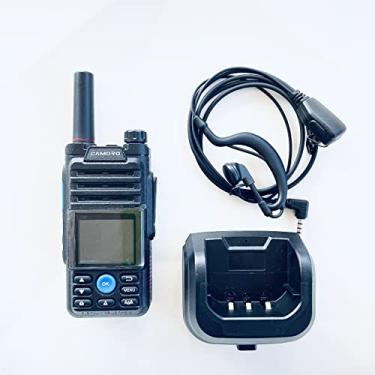 Imagem de Transceptor GPS 6800 mAH 4G Zello Walkie Talkie WiFi sem fio Bluetooth Real PTT Poc Rádio à prova d'água, rádio bidirecional de longo alcance Android Walkie Talkie para adultos e crianças (terno perfeito)