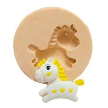 Imagem de Molde De Silicone Cavalo, Pônei, Resina, Confeitaria, Biscuit Molds Planet