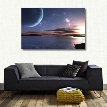 Imagem de Quadro decorativo Paisagem - Ficção Científica - Tela em Tec