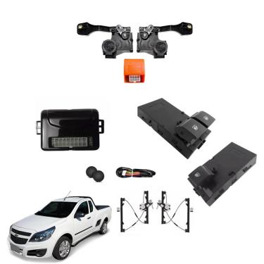 Imagem de Kit de Vidro Elétrico para Montana 2018 a 202 E Travas Elétricas da Tragial